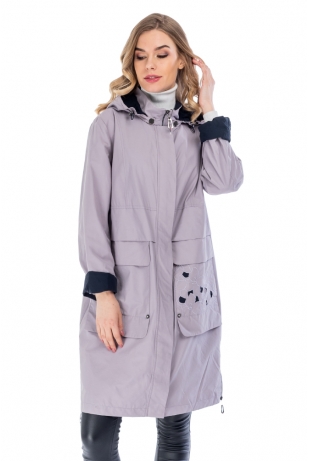 Женская куртка сирень cop copine (F318-10-66)