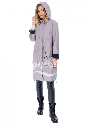 Женская куртка сирень cop copine (F318-10-66)